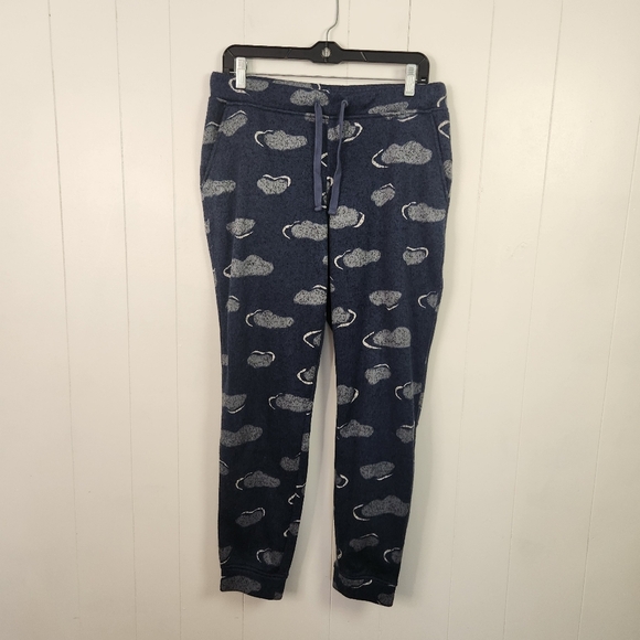 L.L. Bean Women's Lightweight Sweater Fleece Pants Size Medium Loungewear Cabin - Picture 2 of 9